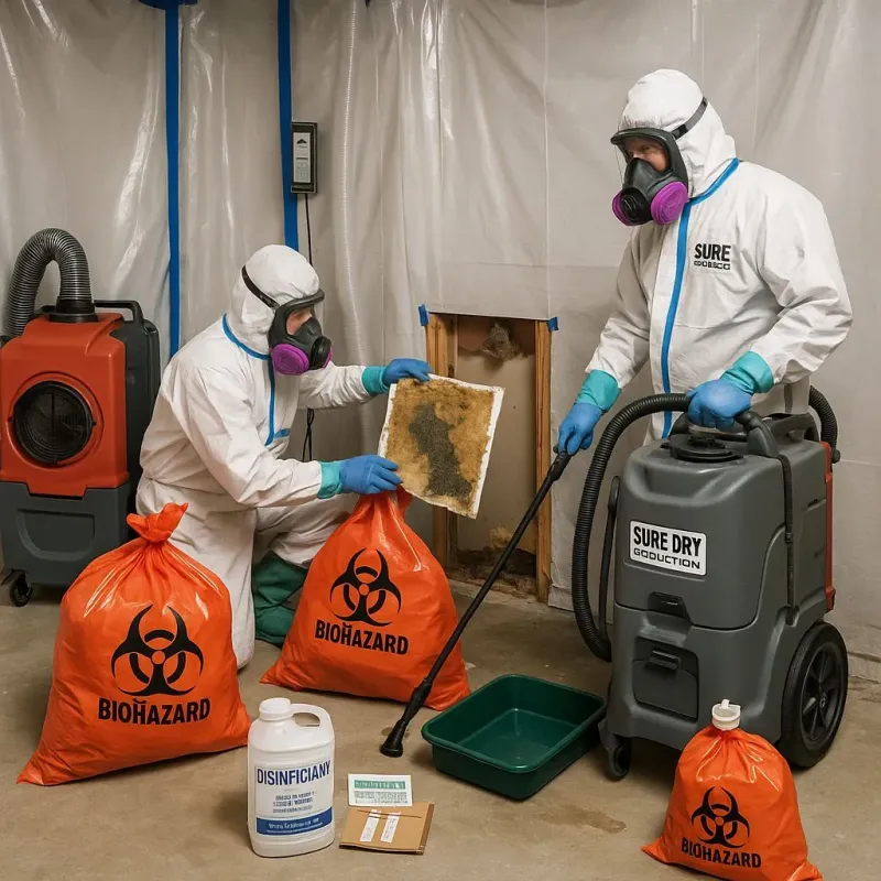 Contaminated Water Handling Protocols process in Buna, TX