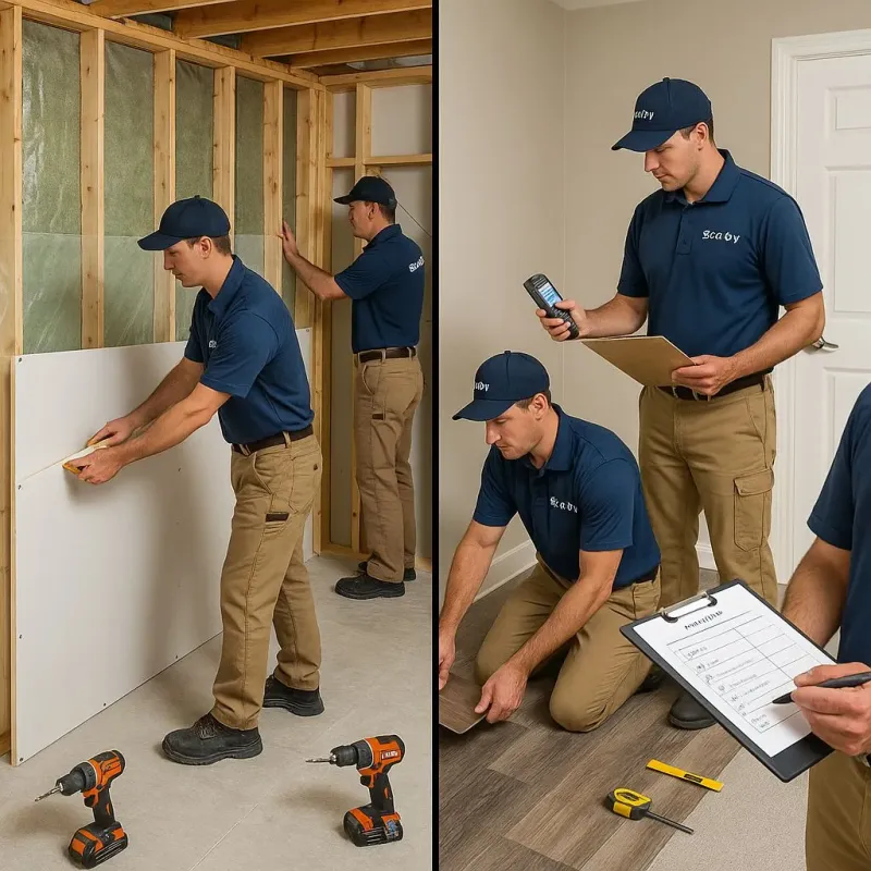 Repairs and Reconstruction process in Buna, TX