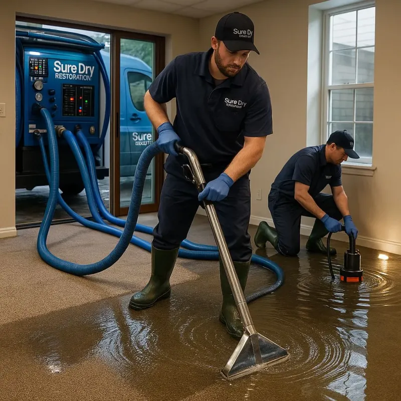Water Extraction and Removal process in Buna, TX